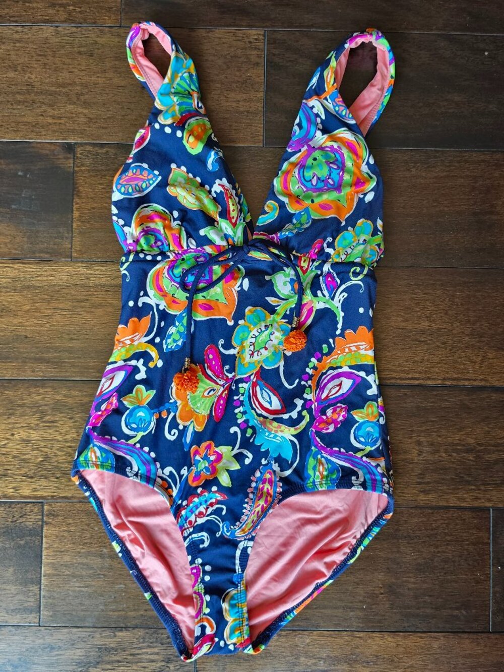 Anne Cole Halter One‑Piece Swimsuit – Size 6